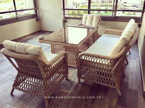 Bamboo World Bambu Rattan Bahçe Mobilyaları