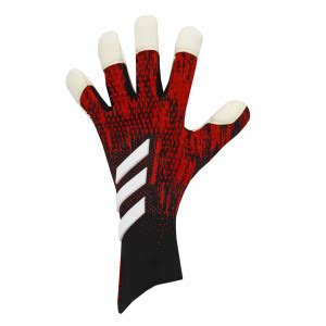 Guantes Adidas Predator Pro Hybrid Rojo Negro Futbolmania