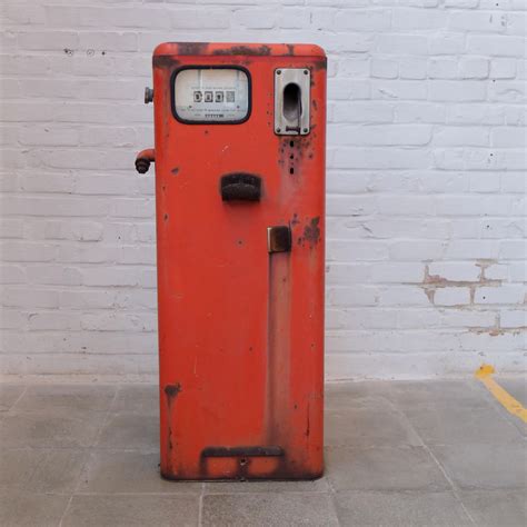 Vintage Tokheim Gasoline Pump Bold Design