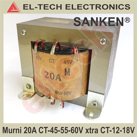 Jual Sanken A Murni Ct V Extra Trafo Power Supply Catu Daya