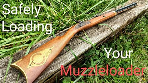 How To Load A Muzzleloader Youtube