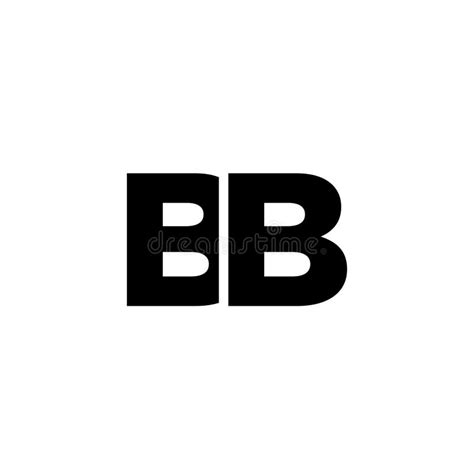 Plantilla De Dise O De Logotipo De Letra B Y B Bb Logotipo Basado En