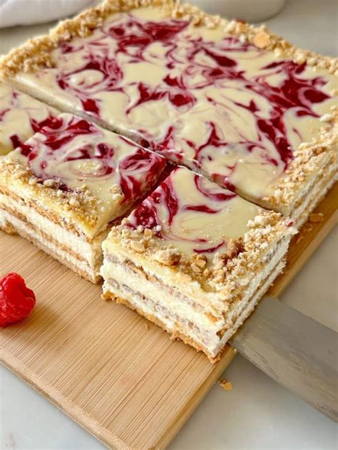 Lasagne Chocolat Blanc Framboise Recipe Delicious Desserts