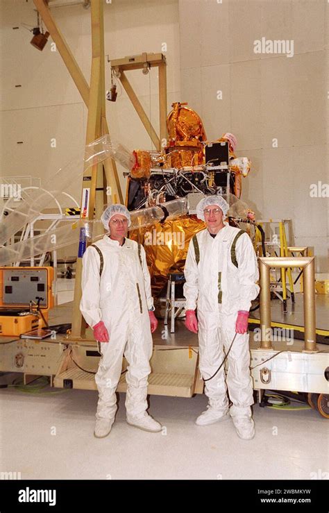 Two Technicians Involved With The Installation Of The Gamma Ray