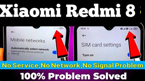 Redmi Network Problem Redmi No Service Problem Xiaomi Redmi