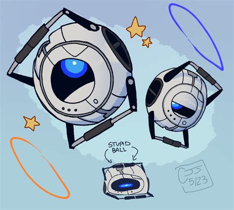 Wheatley Portal 2 Wallpaper