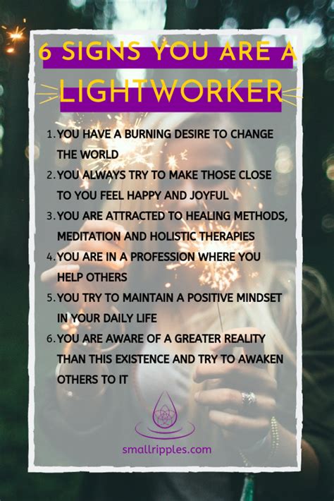 What Is A Lightworker The Real Job Of A Lightworker Small Ripples