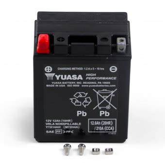 Batería moto Yuasa FA YTX14AH Envío Inmediato iCasque es