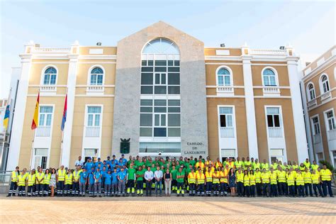 El Cabildo De Lanzarote Recibe A Los Nuevos Trabajadores Del Plan