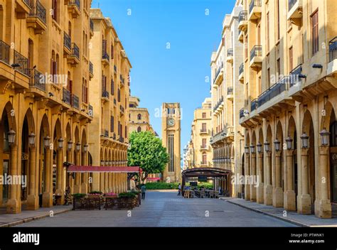 Downtown Beirut Lebanon View Building Banque De Photographies Et D