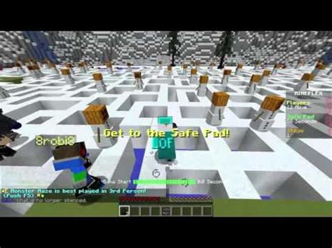 Minecraft Minecraft Monster Maze Monster Maze Minigame The