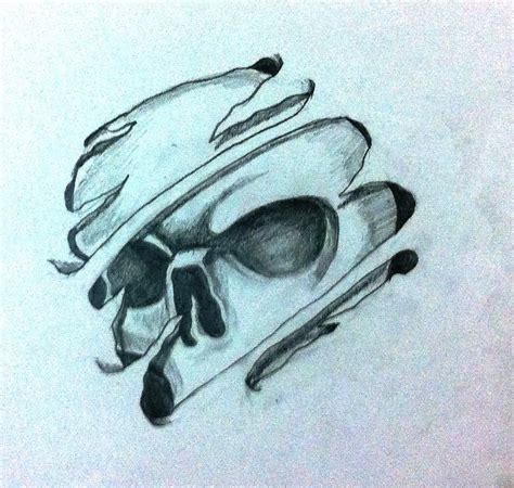 Skull Tattoo Drawing at GetDrawings | Free download