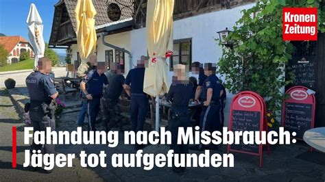 Fahndung Nach Missbrauch J Ger Tot Aufgefunden Krone Tv News Youtube