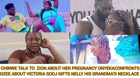 Chinwe Zion About Her Pregnancy Onyeka Confronts Ozee Sooj Gifts