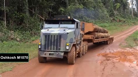 Oshkosh M1070 The Militarys Heavy Equipment Transport