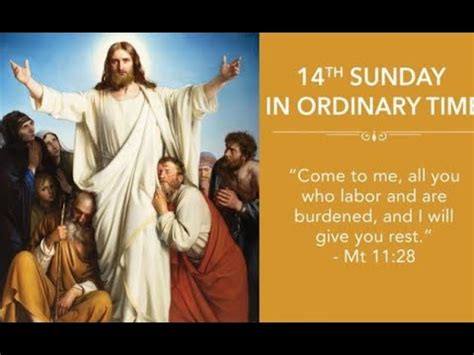 14th Sunday In Ordinary Time YouTube