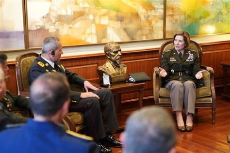 Gen Richardson Meets With Leaders In Ecuador