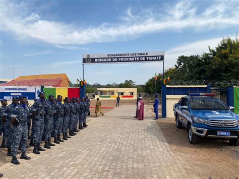 Ziguinchor La gendarmerie renforce ses postes à Bignona et à Niaguis