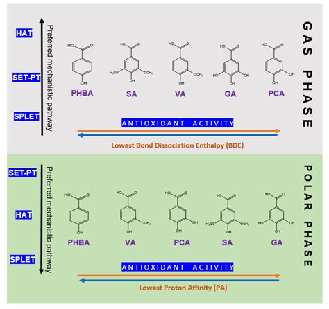 Free Radical Scavenging Activity Of Five Benzoic Acid Derivatives A