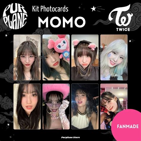 Momo Selca Photocards Twice Kpop Fanmade Shopee Brasil