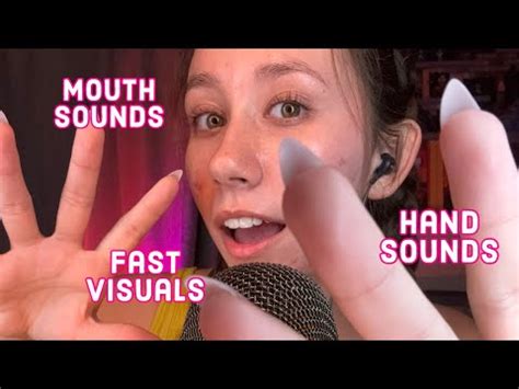 Asmr Fast And Unpredictable Mouth Sounds Hand Sounds And Hand