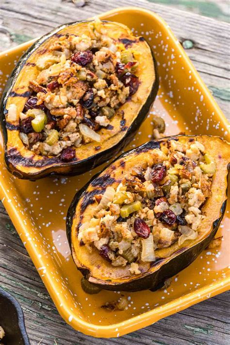 Grilled Stuffed Acorn Squash Fresh Off The Grid