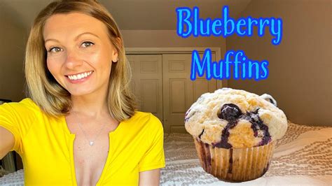 Baking Blueberry Muffins Live Youtube