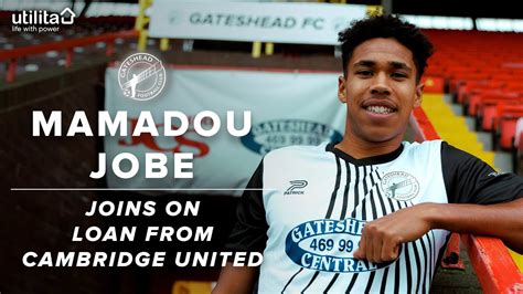 I Can T Wait Mamadou Jobe Joins Gateshead Interview Youtube