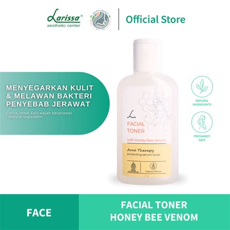 Jual Larissa Facial Toner Honey Bee Venom Acne Shopee Indonesia