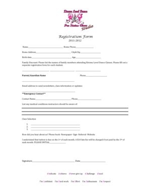 Fillable Online General Registration Form Wix Fax Email