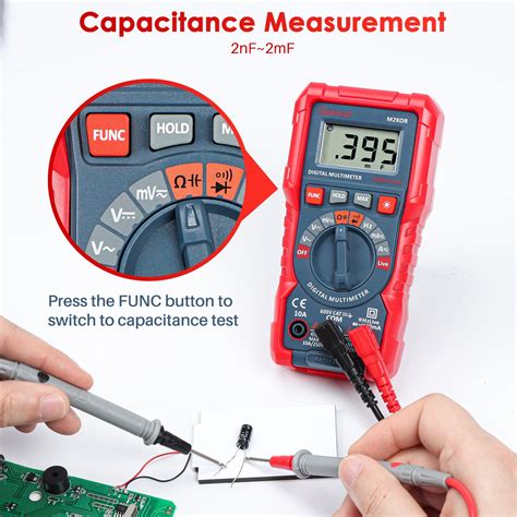 Astroai Digital Multimeter Tester Auto Ranging Voltmeter Ammeter