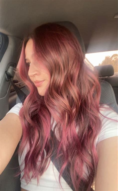 Pin By April Mac On 2024 Hair In 2024 Pink Blonde Hair Pink Hair Highlights Hair Tint