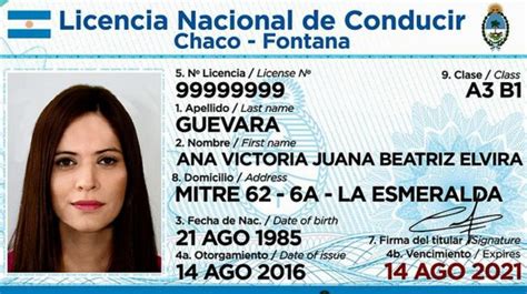 Nuevo diseño de la licencia de conducir