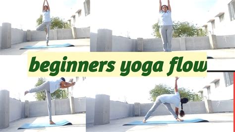 Beginners Yoga Flowbasic Yoga Flow Youtube