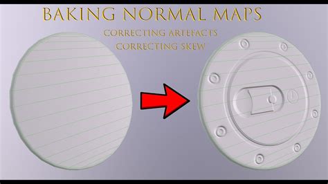 Baking Normal Maps In Marmoset Correcting Artefacts Skew YouTube