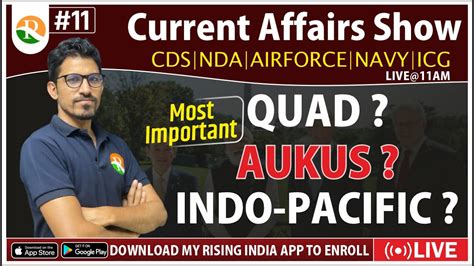 Bhisma Batch Cds Nda Ii Airforce Navy Icg Current Affairs Quad