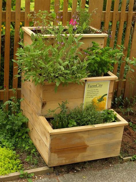 Tiered Herb Garden Garden Projects Veggie Garden Herb Garden