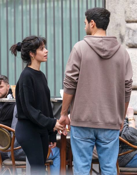 CAMILA CABELLO and Henry Junior Chalhoub Out and About in Rome 03/14