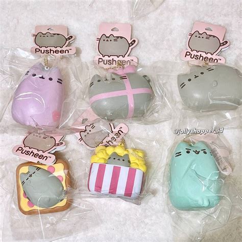 Jual Ready Stock Pusheen Mascot Squishy Sangat Rare Licensed Bnip