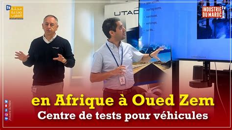 Industrie automobile Premier centre de tests pour véhicules en