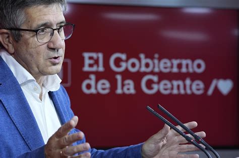 Patxi López subraya que el Gobierno no duda de la españolidad de Ceuta