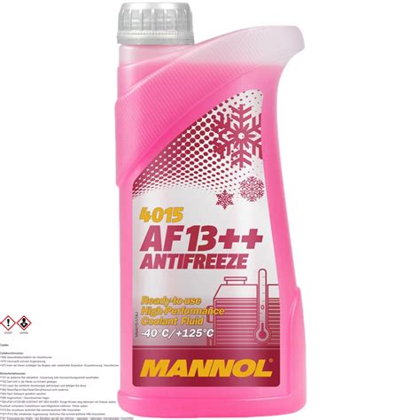 MANNOL AF13 Antifreeze Kühlerfrostschutz 40C 1L autoteile