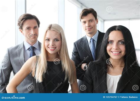 Happy business team stock image. Image of staff, smile - 125754767