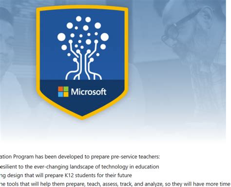 microsoft badges integration ict  classroom
