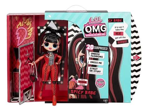 Muñeca Modern Lol Surprise Omg Spicy Babe Conjunto De Muñec Cuotas