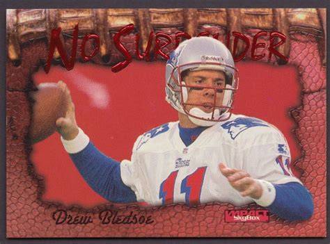 Skybox Impact No Surrender Drew Bledsoe Nm Mt New England