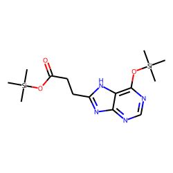 Purine 8 Propanoic Acid 6 Hydroxy TMS Chemical Physical