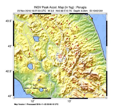 Terremoto Nuova Scossa In Umbria Epicentro Tra Terni E Foligno Paura