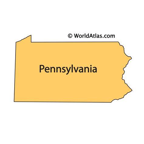 Pennsylvania Maps And Facts World Atlas