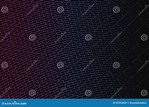 Geometrical Grid Background Stock Vector Illustration Of Color Dark